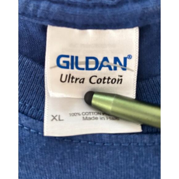 Gildan 2015 Rush 40th Anniversary Tour T-Shirt Blue R40  Graphic Unisex XL - Picture 4 of 5